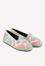 Signature Print Ballet Flats