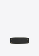 Mini Kelly 20 Sellier in Black Epsom Leather with Gold Hardware