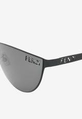 Fendi Cut-Out Cat-Eye Sunglasses