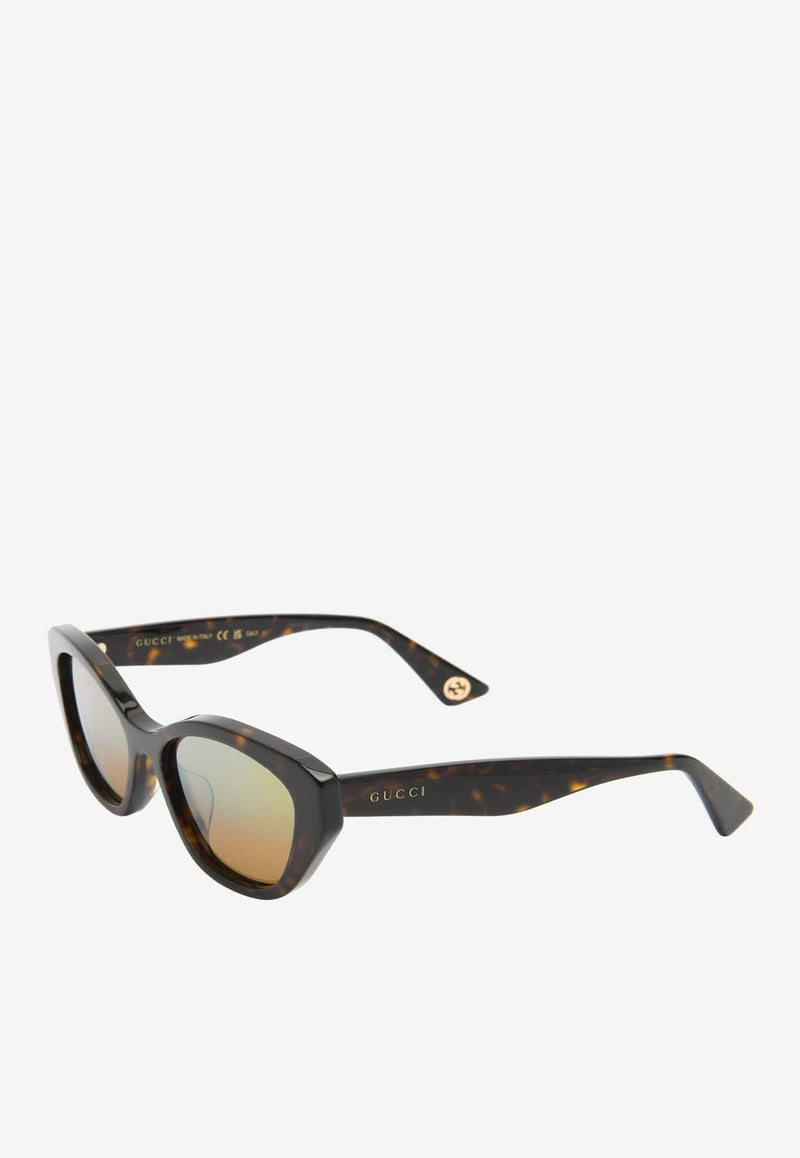 Interlocking G Cat-Eye Sunglasses