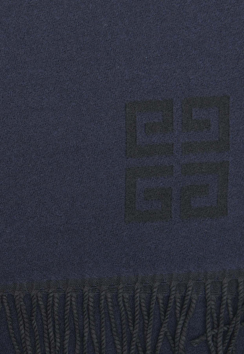 4G Logo Wool Scarf