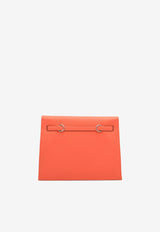 Kelly Danse in Orange Field Evercolor Leather with Palladium Hardware