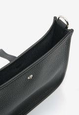 Mini Evelyne 16 Amazone in Black Clemence Leather with Palladium Hardware