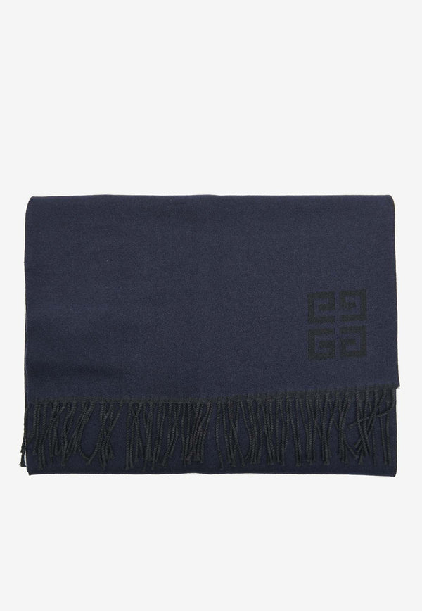 4G Logo Wool Scarf