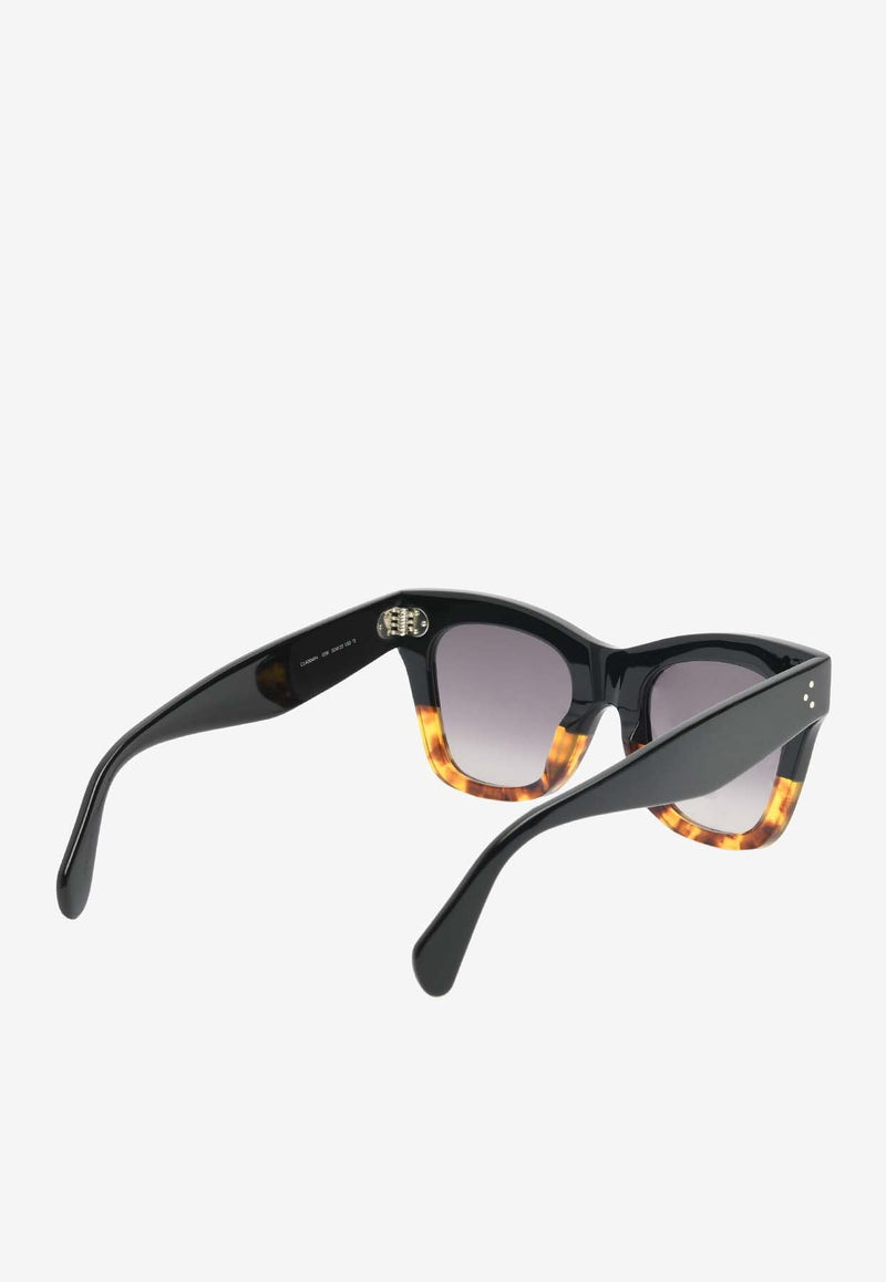 Bold 3 Dots Square Sunglasses