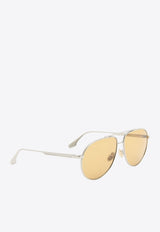 V Line Aviator Sunglasses