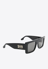 B Buckle Square Sunglasses