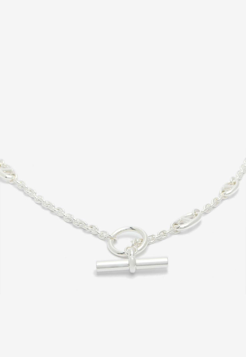 Farandole Long Necklace 80 in Silver