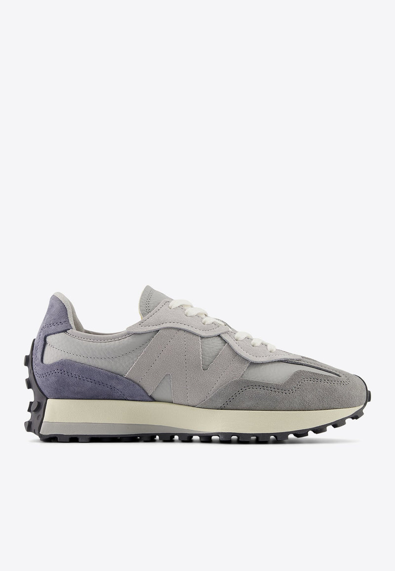 327 Low-Top Sneakers in Slate Gray with Rain Cloud