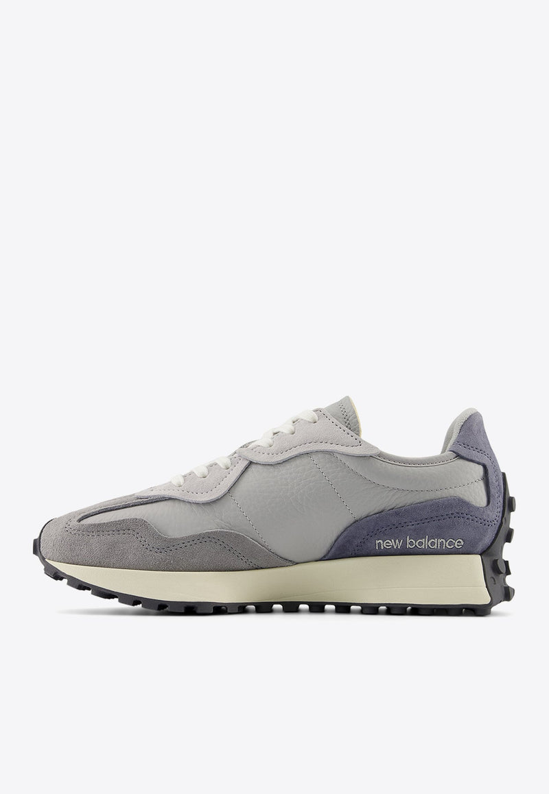 327 Low-Top Sneakers in Slate Gray with Rain Cloud