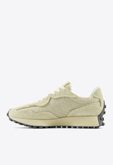 327 Low-Top Sneakers in Pale Moss with Sandstone