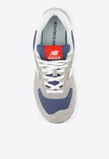 574 Low-Top Sneakers in Shadow Gray with Sea Salt