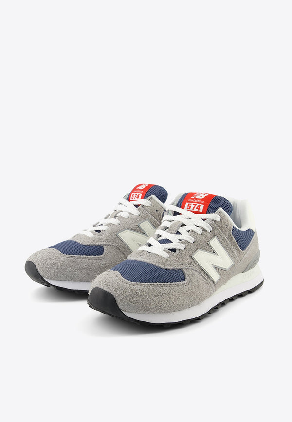 574 Low-Top Sneakers in Shadow Gray with Sea Salt