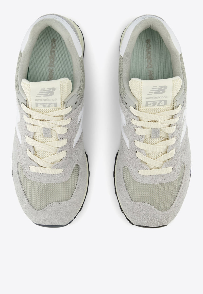 574 Low-Top Sneakers in Concrete with White