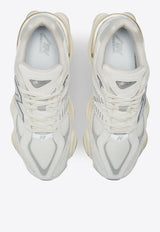 9060 Sneakers in Sea Salt with Concrete and Silver Metallic