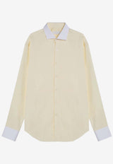 Long-Sleeved Buttoned Shirt