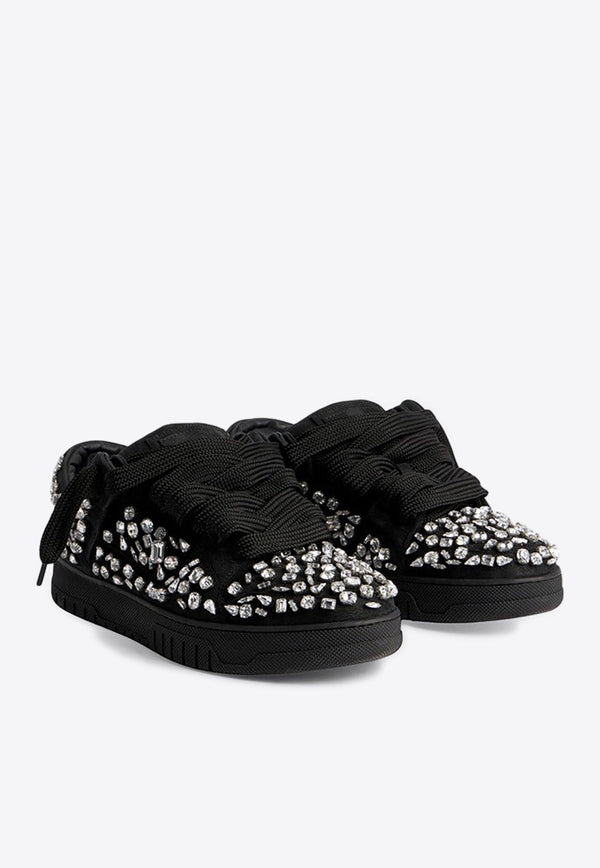 Skate Crystal Embellished Sneakers