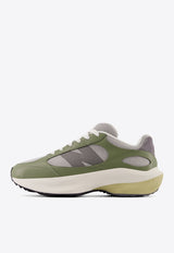 WRPD Runner Low-Top Sneakers in Dark Olivine with Sea Salt