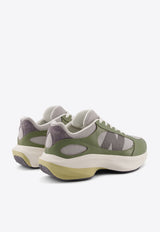 WRPD Runner Low-Top Sneakers in Dark Olivine with Sea Salt