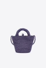 Mini Raffia Crossbody Bag