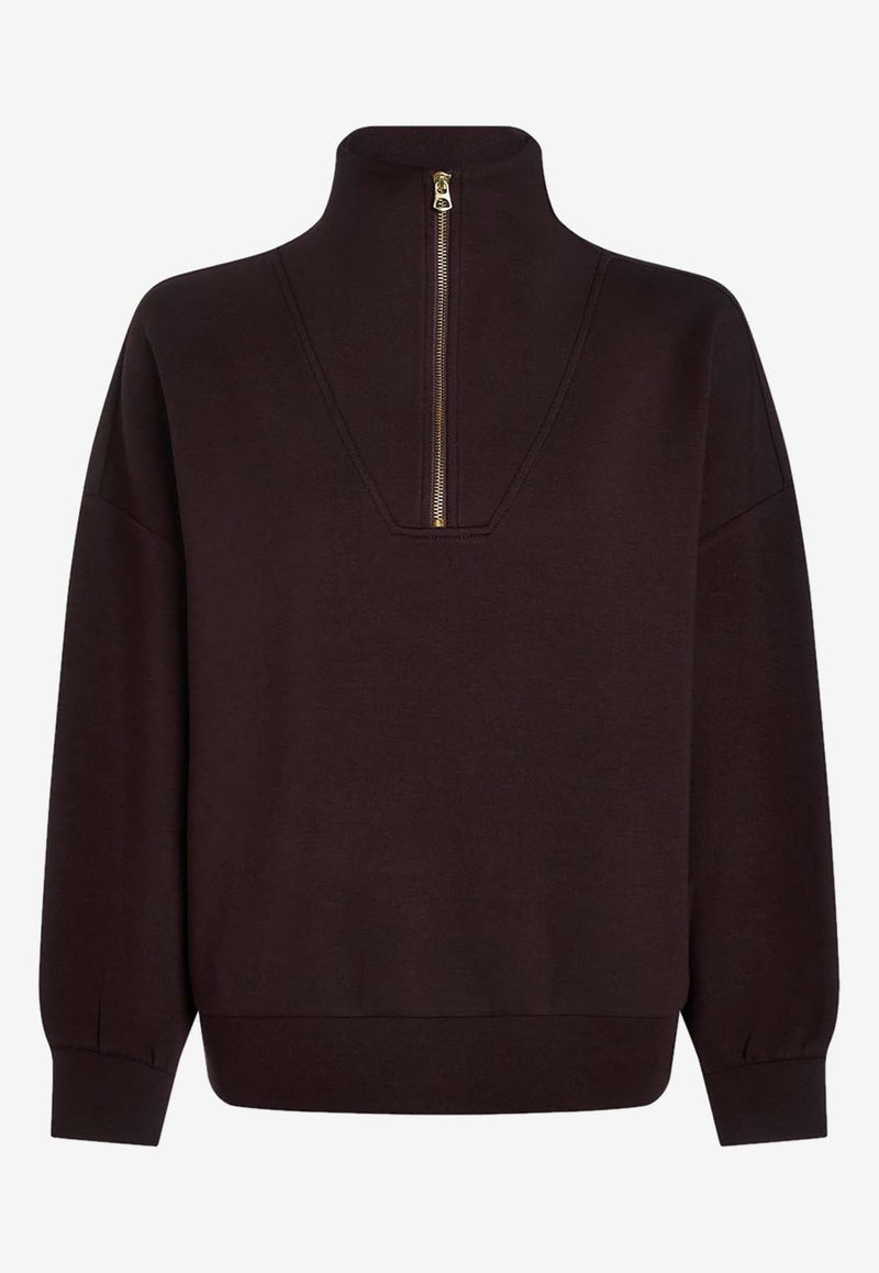 Hawley Oversized Half-Zip Sweatshirt