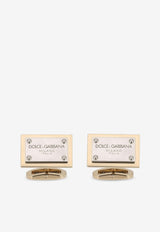 Logo Plate Cufflinks