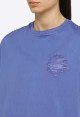 Logo Embroidered Crewneck T-shirt