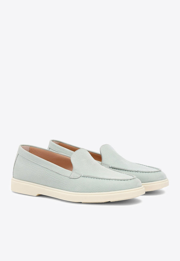 Leather Slip-On Loafers