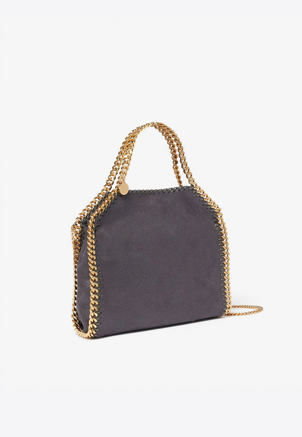 Mini Falabella Logo-Charm Tote Bag