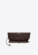 Andiamo Long Clutch in Intrecciato Lamb Leather