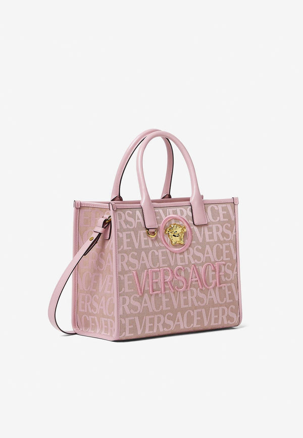 Small All-Over Logo Tote Bag