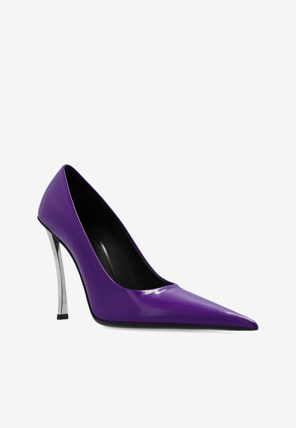 110 Pointed Leather Pumps