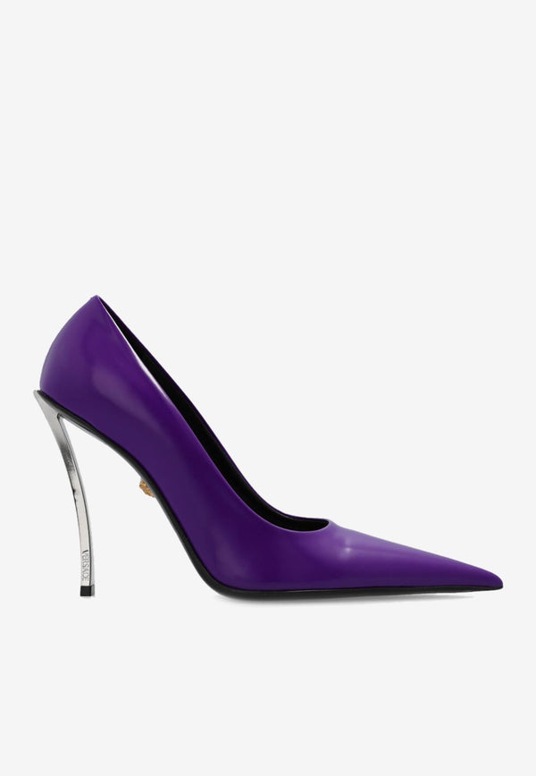 110 Pointed Leather Pumps