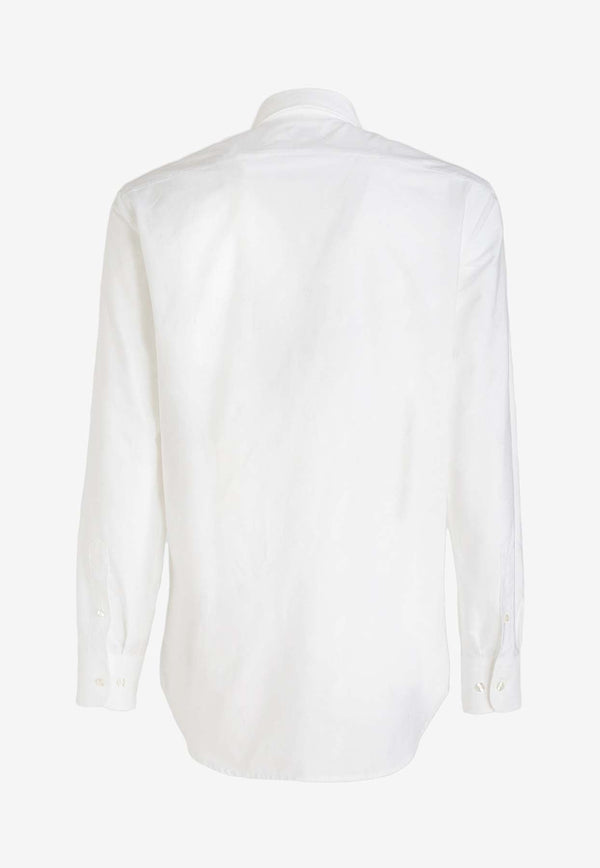 Tone-on-Tone Paisley Long-Sleeved Shirt