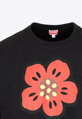 Boke Flower Print Sweatshirt