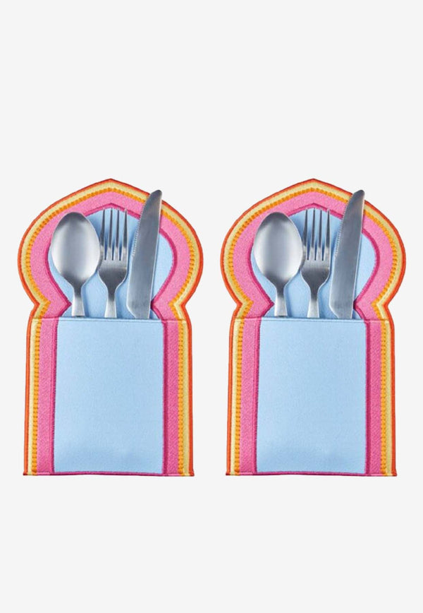 Arch Cutlery Pouch Set - Set of 2