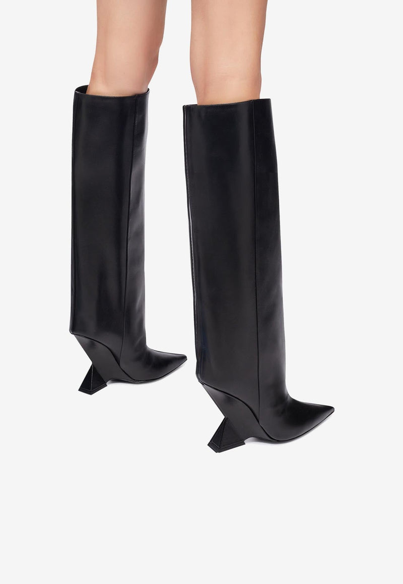 Cheope 105 Knee-High Boots in Calf Leather
