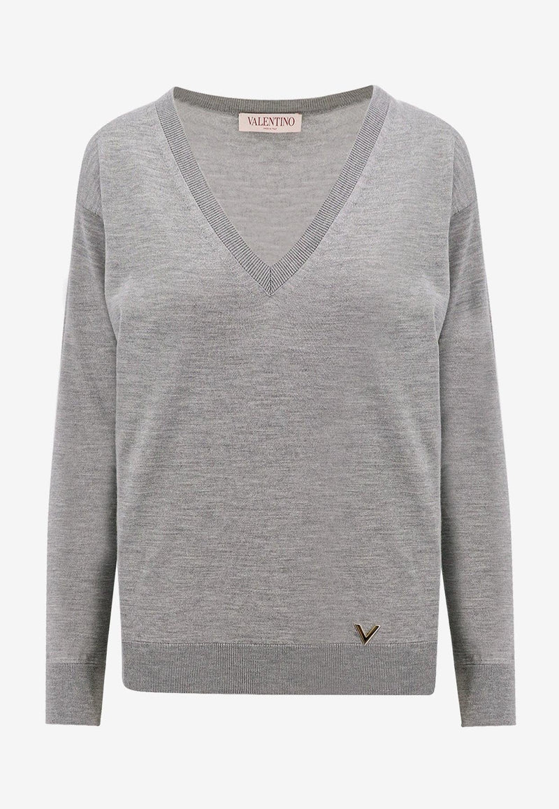 V-neck Cashmere Sweater