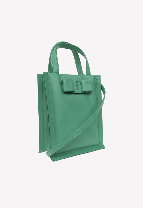 Mini Viva Top Handle Bag in Calf Leather
