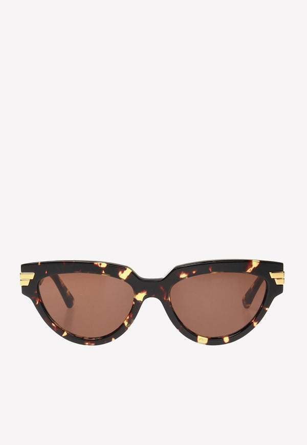 Cat-Eye Tortoiseshell Sunglasses