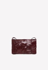 Intreccio Cassette Crossbody Bag in Calf Leather
