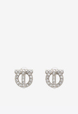 Gancini 3D Crystal Earrings