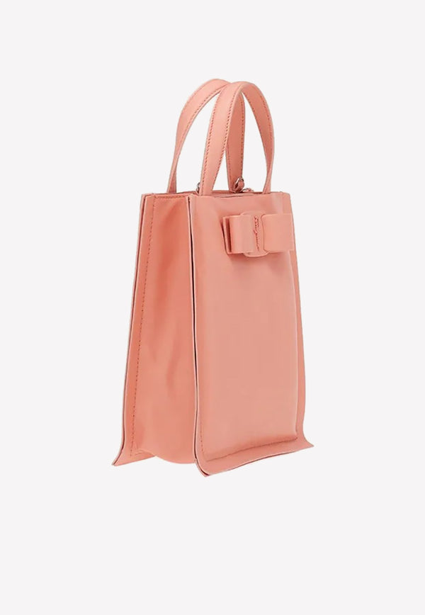 Mini Viva Top Handle Bag in Calf Leather