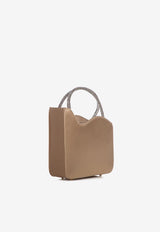 Mini Ivy Crystal Satin Top Handle Bag