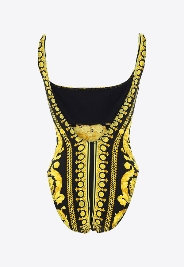 Barocco Print One-Piece Swimsuit