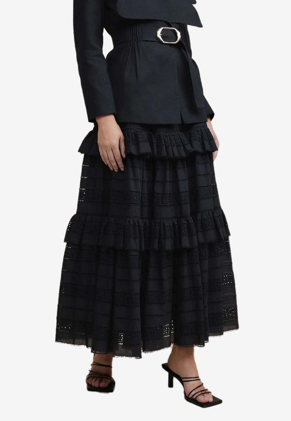 Valentine Lace Midi Skirt