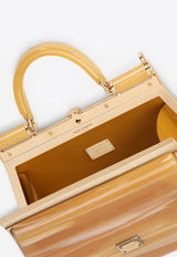 Sicily Box Acrylic Top Handle Bag