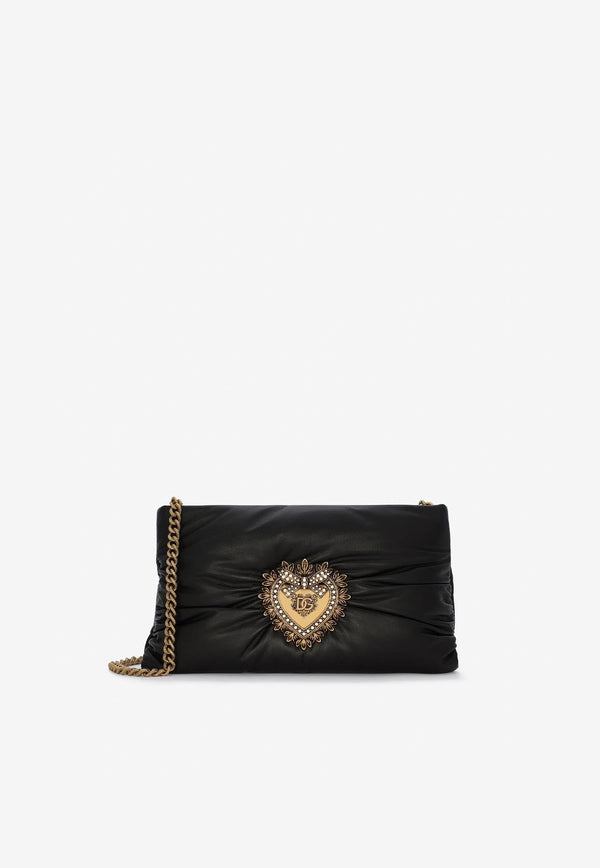 Small Devotion Shoulder Bag in Calf Leather