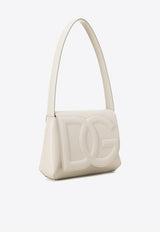 DG Logo Shoulder Bag in Calf Leather