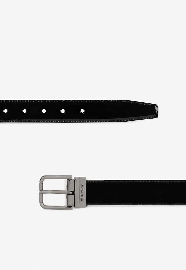 Patent Leather Belt